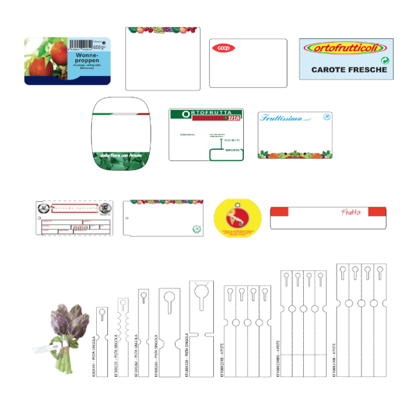 Etichettatura alimentare ortofrutta