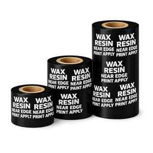 Ribbon Wax/Resin Near Edge Print Apply