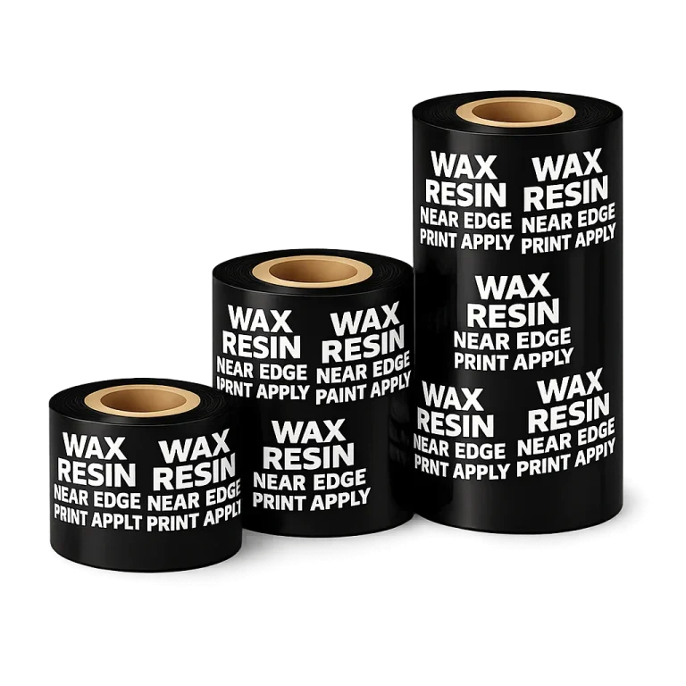 Ribbon Wax/Resin Near Edge Print Apply