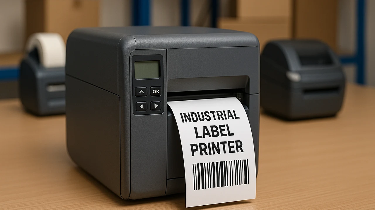 Stampante per etichette industriale